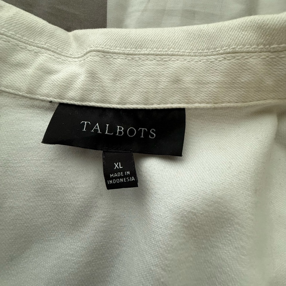 Talbots Classic Denim Jacket-XL - Picture 5 of 5